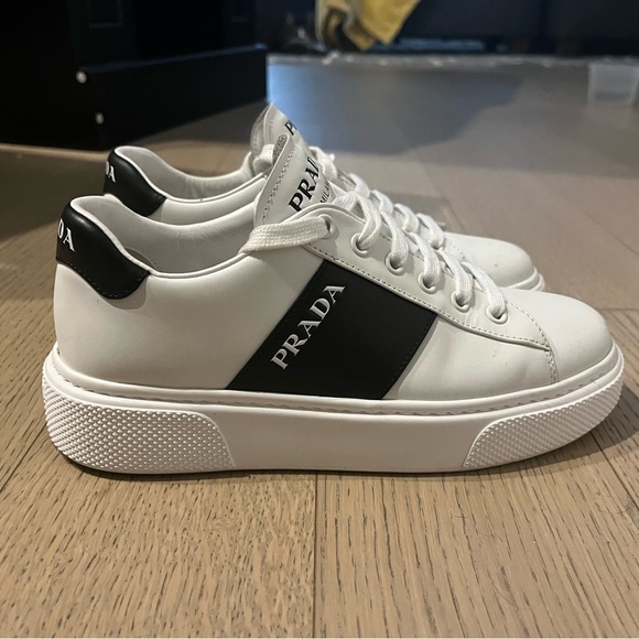 Selling Prada shoes size 36. Worn once, I have the original receipt. - Picture 2 of 5